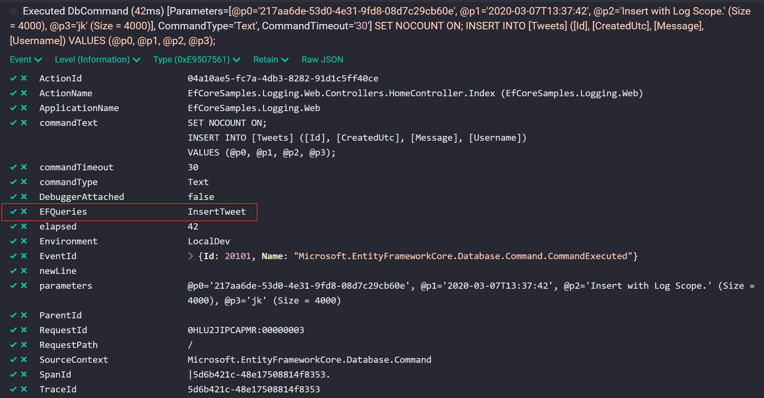 efcore-logging-log-scope-insert